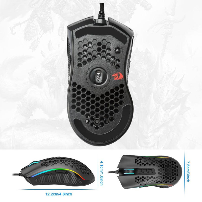 Mouse Gamer Redragon Storm M808 RGB - Xtrema Shop